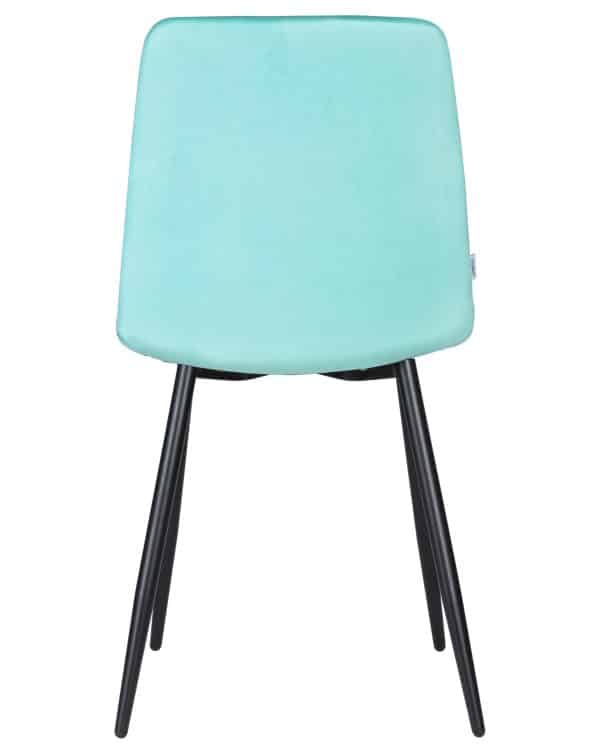 Стул обеденный DOBRIN CHILLY, Мятный Holland 50, основание черное — изображение 5