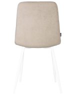 Стул обеденный DOBRIN CHILLY ROMBO, Капучино Simple 05, основание белый — изображение 5