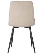Стул обеденный DOBRIN CHILLY ROMBO, Капучино Simple 05, основание черное — изображение 5