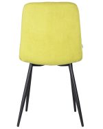 Стул обеденный DOBRIN CHILLY ROMBO, Лайм Simple 14, основание черное — изображение 5