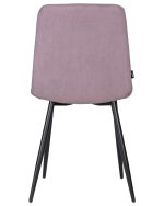 Стул обеденный DOBRIN CHILLY ROMBO, Лавандовый Simple 48, основание черное — изображение 5