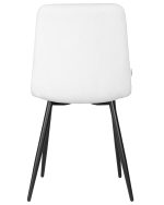 Стул обеденный DOBRIN CHILLY ROMBO, Светло-серый Simple 29, основание черный — изображение 5