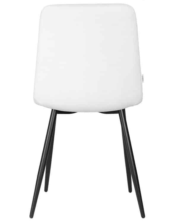 Стул обеденный DOBRIN CHILLY ROMBO, Светло-серый Simple 29, основание черный — изображение 5