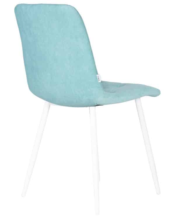 Стул обеденный DOBRIN CHILLY ROMBO, Тиффани Simple 51, основание белый — изображение 4