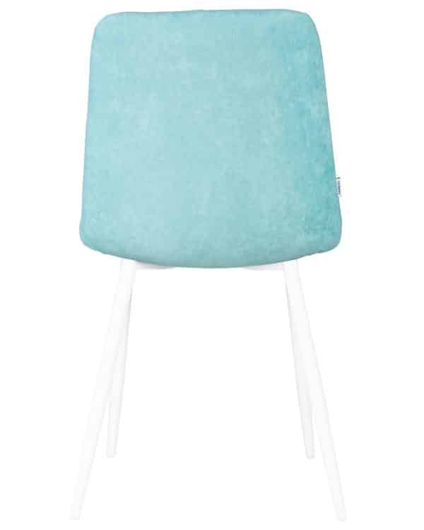 Стул обеденный DOBRIN CHILLY ROMBO, Тиффани Simple 51, основание белый — изображение 5