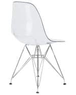Стул обеденный DOBRIN DSR CASPER, ножки хром, цвет прозрачный — изображение 4