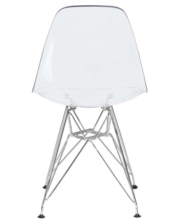 Стул обеденный DOBRIN DSR CASPER, ножки хром, цвет прозрачный — изображение 5
