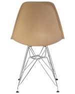 Стул обеденный DOBRIN DSR, ножки хром, цвет бежевый (GR-03) — изображение 5