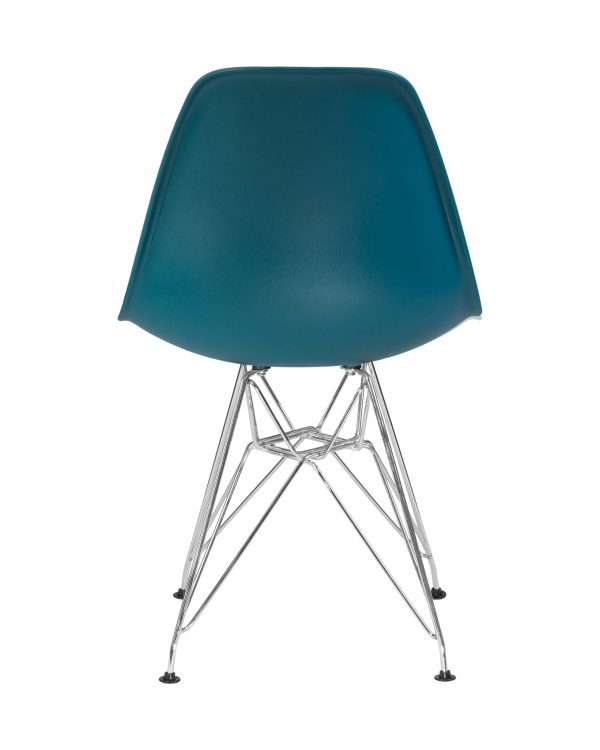 Стул обеденный DOBRIN DSR, ножки хром, цвет морской волны (G-05) — изображение 5