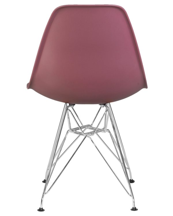 Стул обеденный DOBRIN DSR, ножки хром, цвет пыльная роза (NX-P-11) — изображение 5