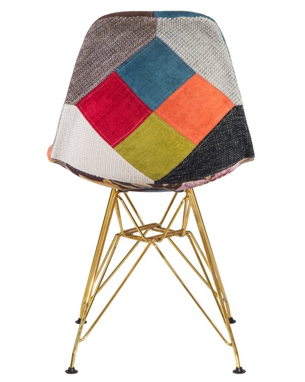 stul-obedennyj-dobrin-dsr-nozhki-zolotye-cvet-mozajka-4 Стул обеденный DOBRIN DSR, ножки золотые, цвет мозайка — изображение 5