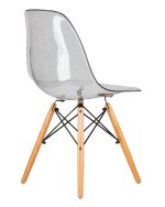 Стул обеденный DOBRIN DSW CASPER, ножки светлый бук, цвет прозрачный — изображение 4