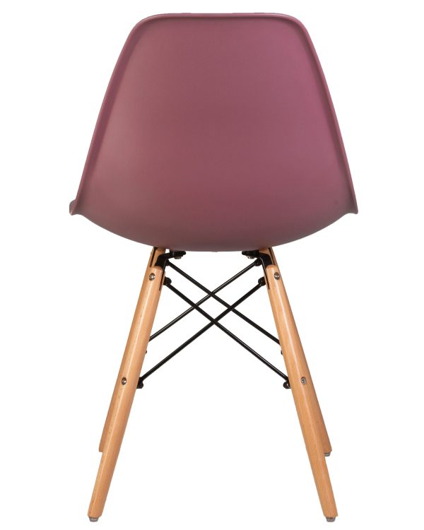 Стул обеденный DOBRIN DSW, ножки светлый бук, цвет пыльная роза (NX-P-11) — изображение 5