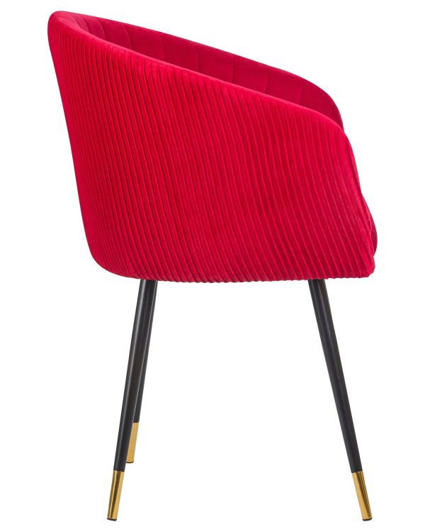 Стул обеденный DOBRIN MARY, малиновый велюр (1922-14) — изображение 3