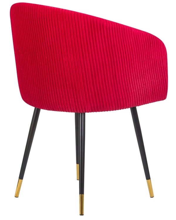 Стул обеденный DOBRIN MARY, малиновый велюр (1922-14) — изображение 4