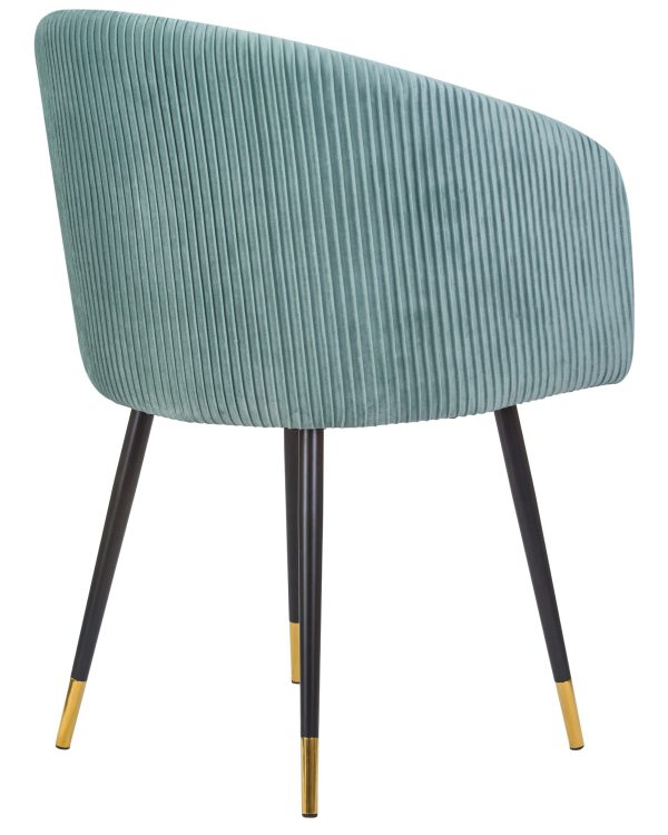 stul-obedennyj-dobrin-mary-mjatnyj-veljur-1922-8-3 Стул обеденный DOBRIN MARY, мятный велюр (1922-8) — изображение 4