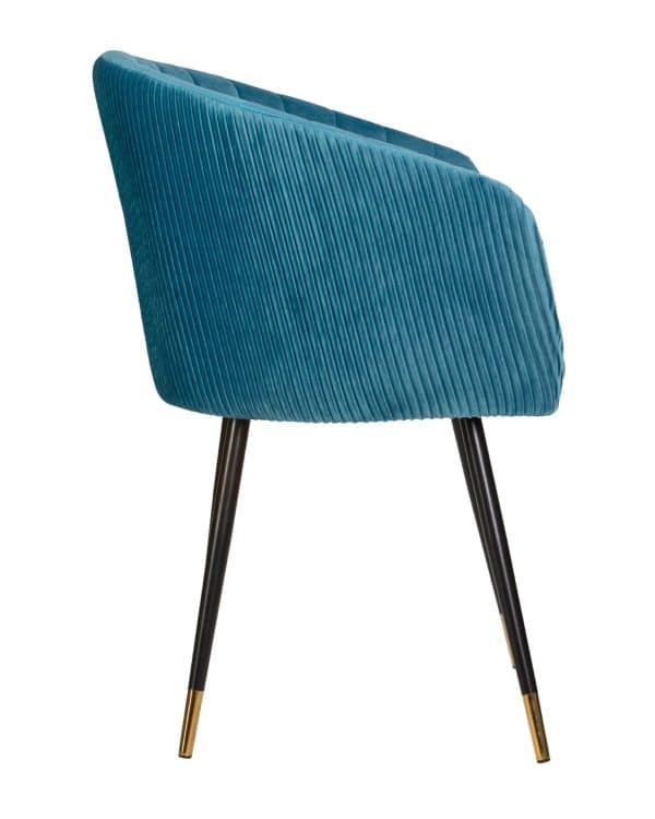 Стул обеденный DOBRIN MARY, морская волна велюр (1922-7) — изображение 3