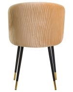 Стул обеденный DOBRIN MARY, песочный велюр (1922-3) — изображение 4
