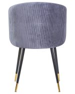 Стул обеденный DOBRIN MARY, серый велюр (1922-19) — изображение 5