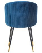 Стул обеденный DOBRIN MARY, синий велюр (1922-20) — изображение 5