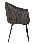 Стул обеденный DOBRIN MATILDA, графитовая ткань (LAR-275-21) — изображение 3