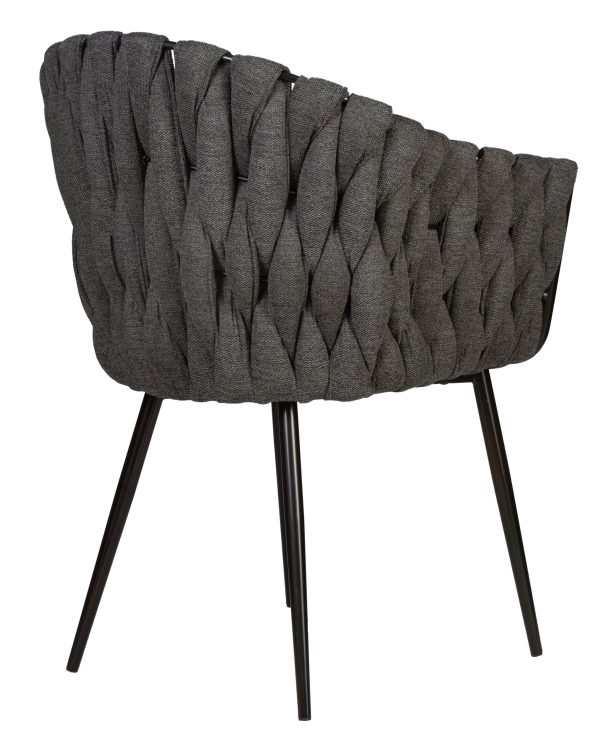 Стул обеденный DOBRIN MATILDA, графитовая ткань (LAR-275-21) — изображение 4