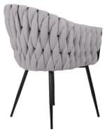 Стул обеденный DOBRIN MATILDA, серая ткань (LAR 275-17) — изображение 4