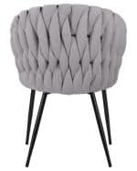 Стул обеденный DOBRIN MATILDA, серая ткань (LAR 275-17) — изображение 5