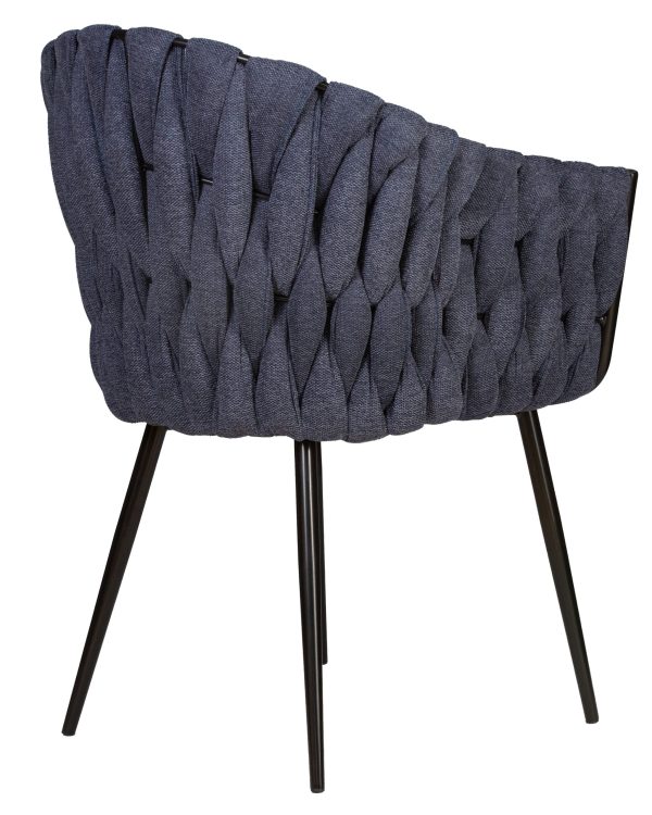 Стул обеденный DOBRIN MATILDA, синяя ткань (LAR-275-29) — изображение 4