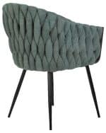 Стул обеденный DOBRIN MATILDA, зеленая ткань (LAR 275-23) — изображение 4