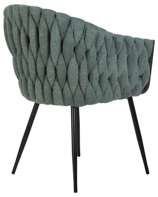 Стул обеденный DOBRIN MATILDA, зеленая ткань (LAR 275-23) — изображение 4