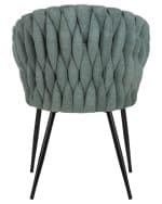 Стул обеденный DOBRIN MATILDA, зеленая ткань (LAR 275-23) — изображение 5