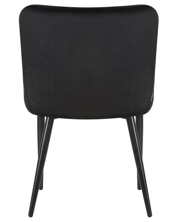 Стул обеденный DOBRIN RICHARD, черные матовые ножки, черный велюр (V108-77) — изображение 5