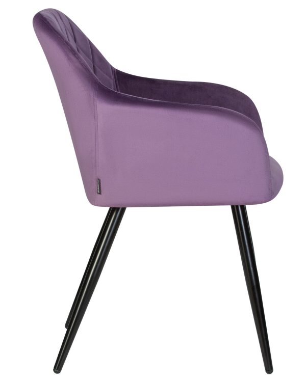 велюр V108-45 Темно-фиолетовый