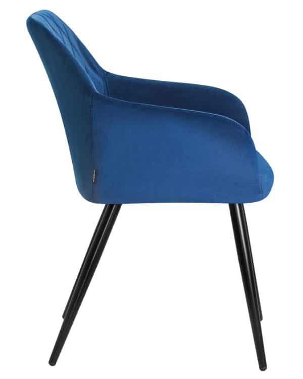 велюр V108-67 Тёмно-синий