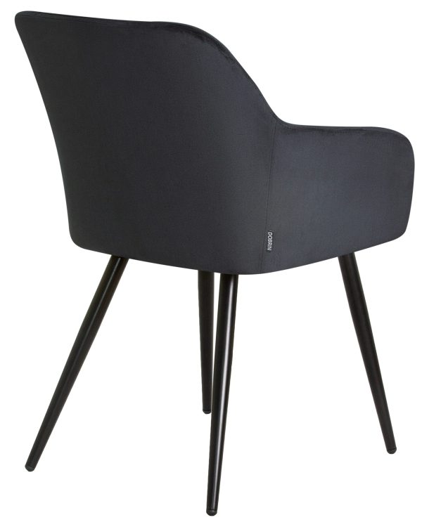 велюр V108-77 Чёрный