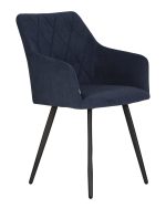ЭМАЛЬ ЧЕРНЫЙ МУАР велюр Catania Dark Blue