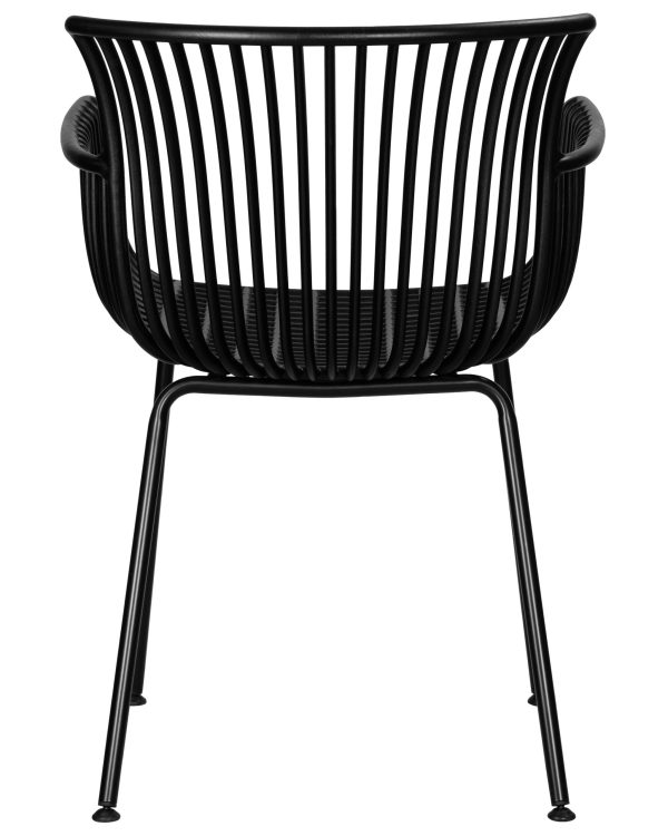 Стул обеденный DOBRIN ROSS, черный (B-03) без подушки — изображение 5