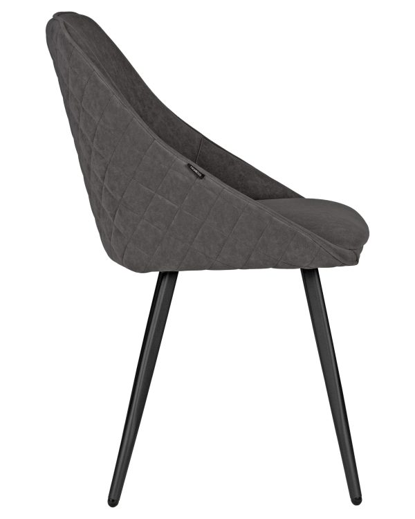 stul-obedennyj-dobrin-stella-jemal-chernyj-muar-veljur-catania-chocolate-2 Стул обеденный DOBRIN STELLA, ЭМАЛЬ ЧЕРНЫЙ МУАР велюр Catania Chocolate — изображение 3