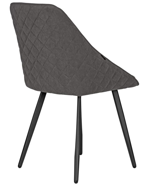 stul-obedennyj-dobrin-stella-jemal-chernyj-muar-veljur-catania-chocolate-3 Стул обеденный DOBRIN STELLA, ЭМАЛЬ ЧЕРНЫЙ МУАР велюр Catania Chocolate — изображение 4