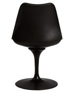 Стул обеденный DOBRIN TULIP, черное основание, цвет черный (B-03) — изображение 5