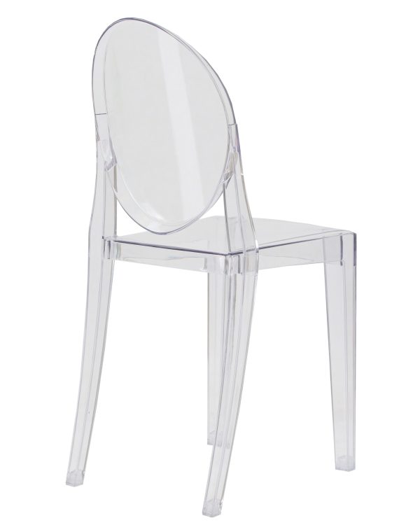 Стул обеденный DOBRIN VICTORIA GHOST, цвет прозрачный — изображение 4