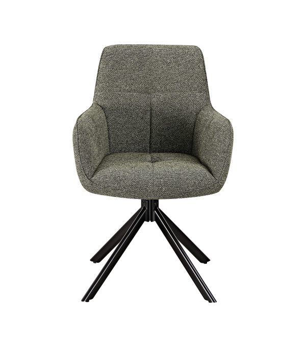 Стул обеденный Edme зеленый — изображение 3