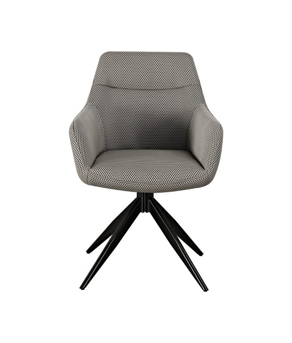 Стул обеденный Enid серо-зеленый ткань Sonic — изображение 3