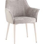 Стул обеденный Feston слоновая кость букле с экокожей