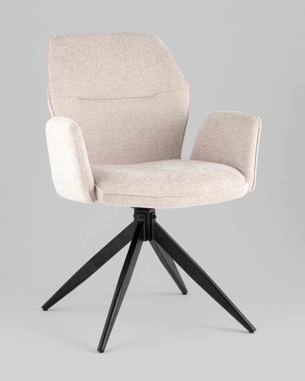 Стул обеденный Helm рогожка бежевый — изображение 2