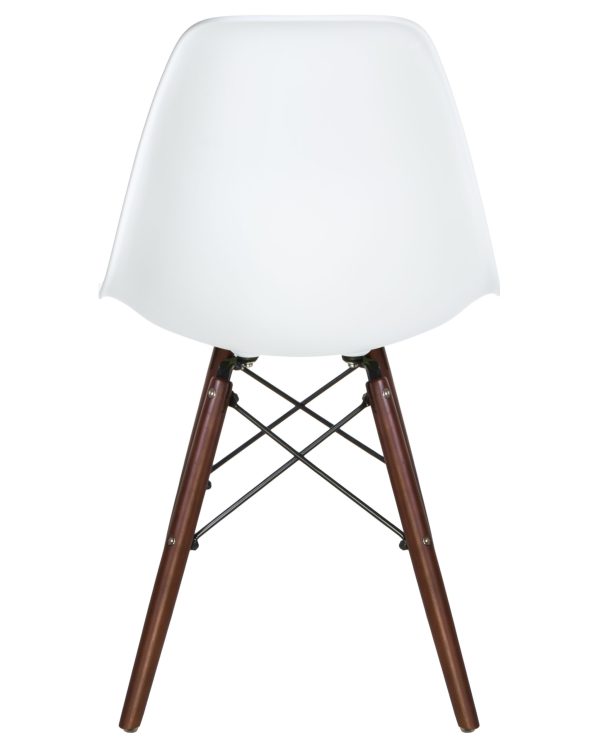 Стул обеденный LMZL-PP623, ножки тёмный бук, цвет сиденья белый — изображение 5
