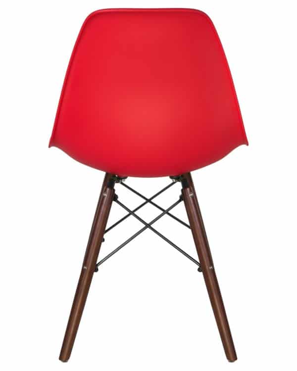 Стул обеденный LMZL-PP623, ножки тёмный бук, цвет сиденья красный — изображение 5