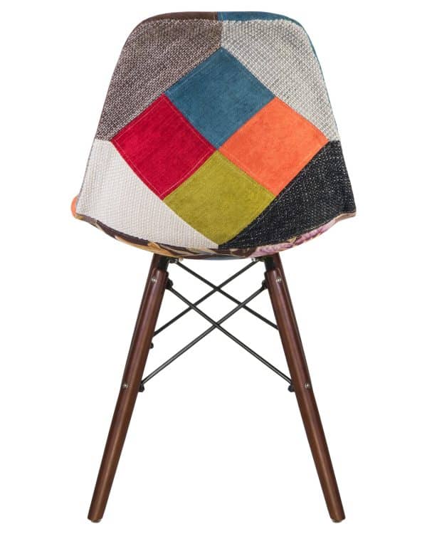 Стул обеденный LMZL-PP623, ножки тёмный бук, цвет сиденья мозаика — изображение 5