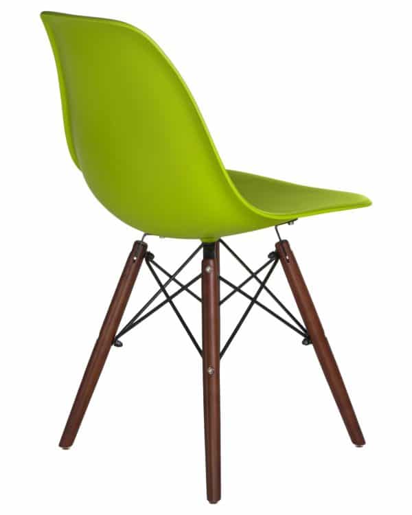 Стул обеденный LMZL-PP623, ножки тёмный бук, цвет сиденья салатовый — изображение 4